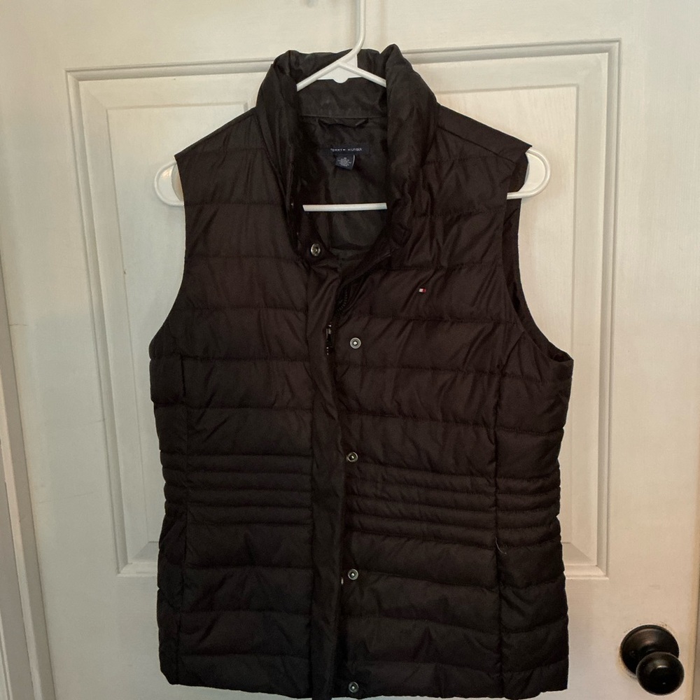Tommy Hilfiger Quilted Black Vest